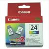 佳能（Canon）BCI-24C 彩色墨盒 2支装